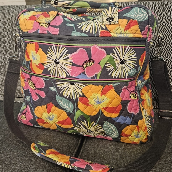 Vera Bradley Floral Quilted Weekender Bag